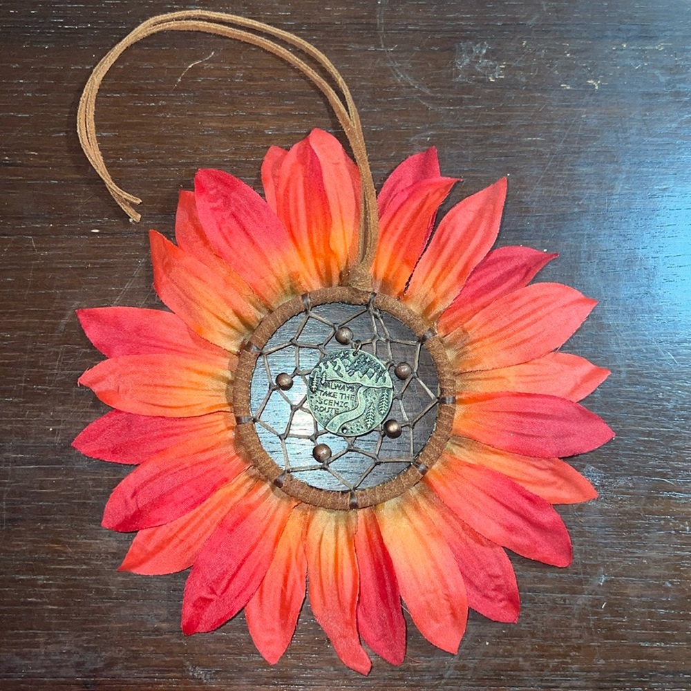 Sunflower dream catcher 🌻🤎